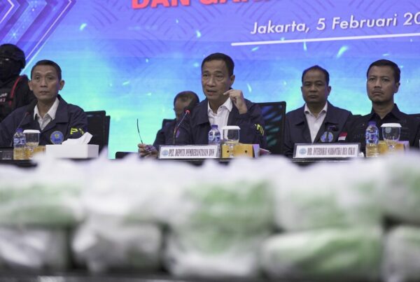 PATAHKAN JARINGAN ACEH, BNN SITA 360 KG NARKOTIKA