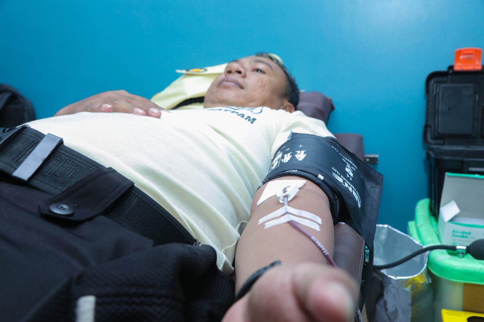 BNN GANDENG PMI GELAR AKSI DONOR DARAH "BERSAMA KITA PEDULI"