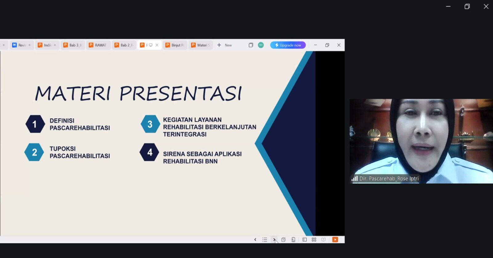 HARI TERAKHIR ASISTENSI LAYANAN REHABILITASI BERKELANJUTAN, BNN PERKUAT IMPLEMENTASI LAYANAN PASCA REHABILITASI