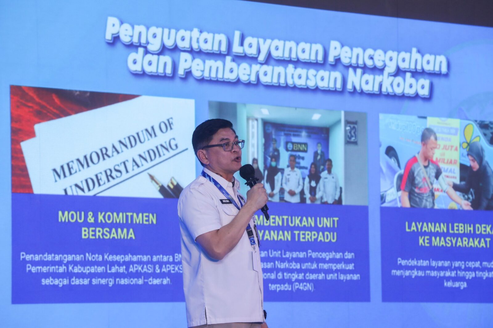 PERLUAS JANGKAUAN LAYANAN, BNN SINERGIKAN FASILITATOR P4GN DAN POSBANKUM KEMENKUM