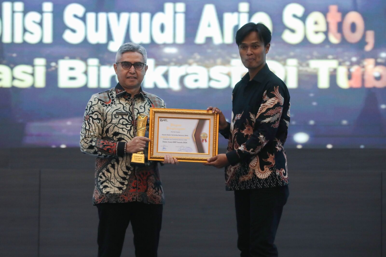 REFORMASI BIROKRASI DIAPRESIASI, BNN RAIH KWP AWARDS 2026