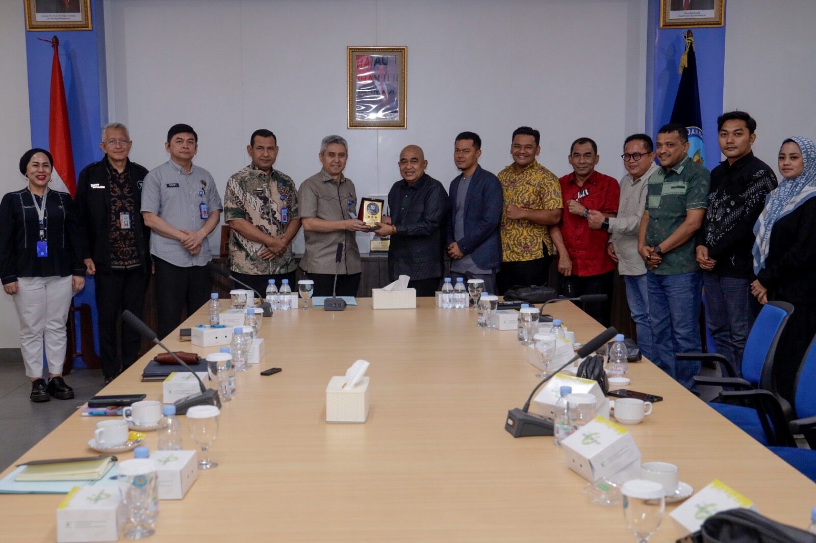 BNN TERIMA KUNJUNGAN KOMISI II DPRD KABUPATEN KAMPAR, BAHAS PENERAPAN UU NARKOTIKA