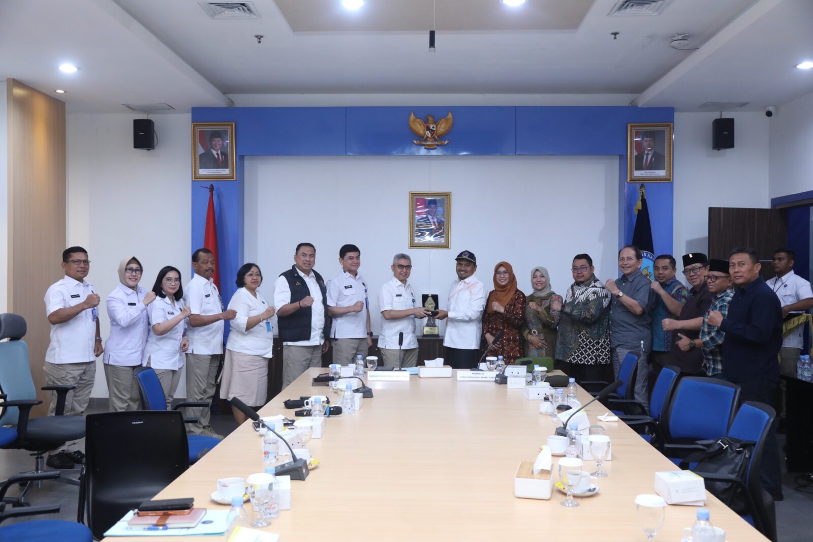 BNN TERIMA KUNJUNGAN KOMISI A DPRD PROVINSI JAWA TIMUR, PERKUAT SINERGI PROGRAM P4GN