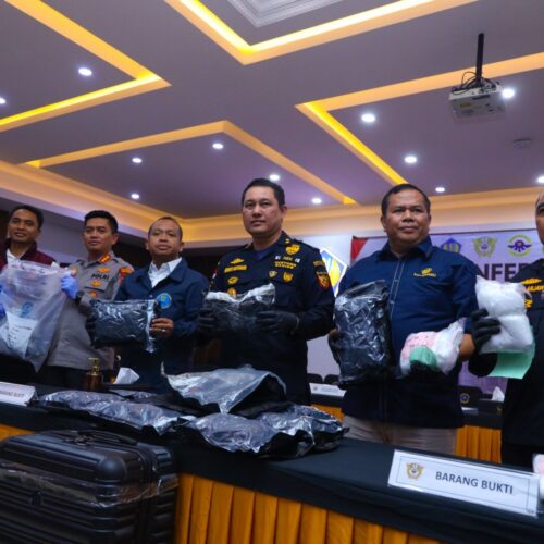SINERGI BNN, BEA DAN CUKAI SOEKARNO-HATTA, KEPOLISIAN REPUBLIK INDONESIA: BONGKAR PENYELUNDUPAN NARKOTIKA