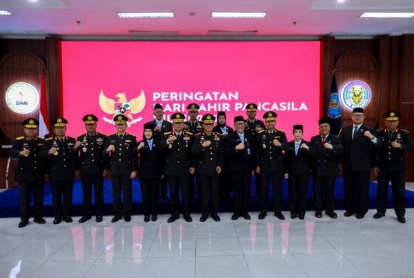 BNN PERINGATI HARI LAHIR PANCASILA 2026, TEGUHKAN KOMITMEN MENJAGA PERSATUAN DAN PERDAMAIAN
