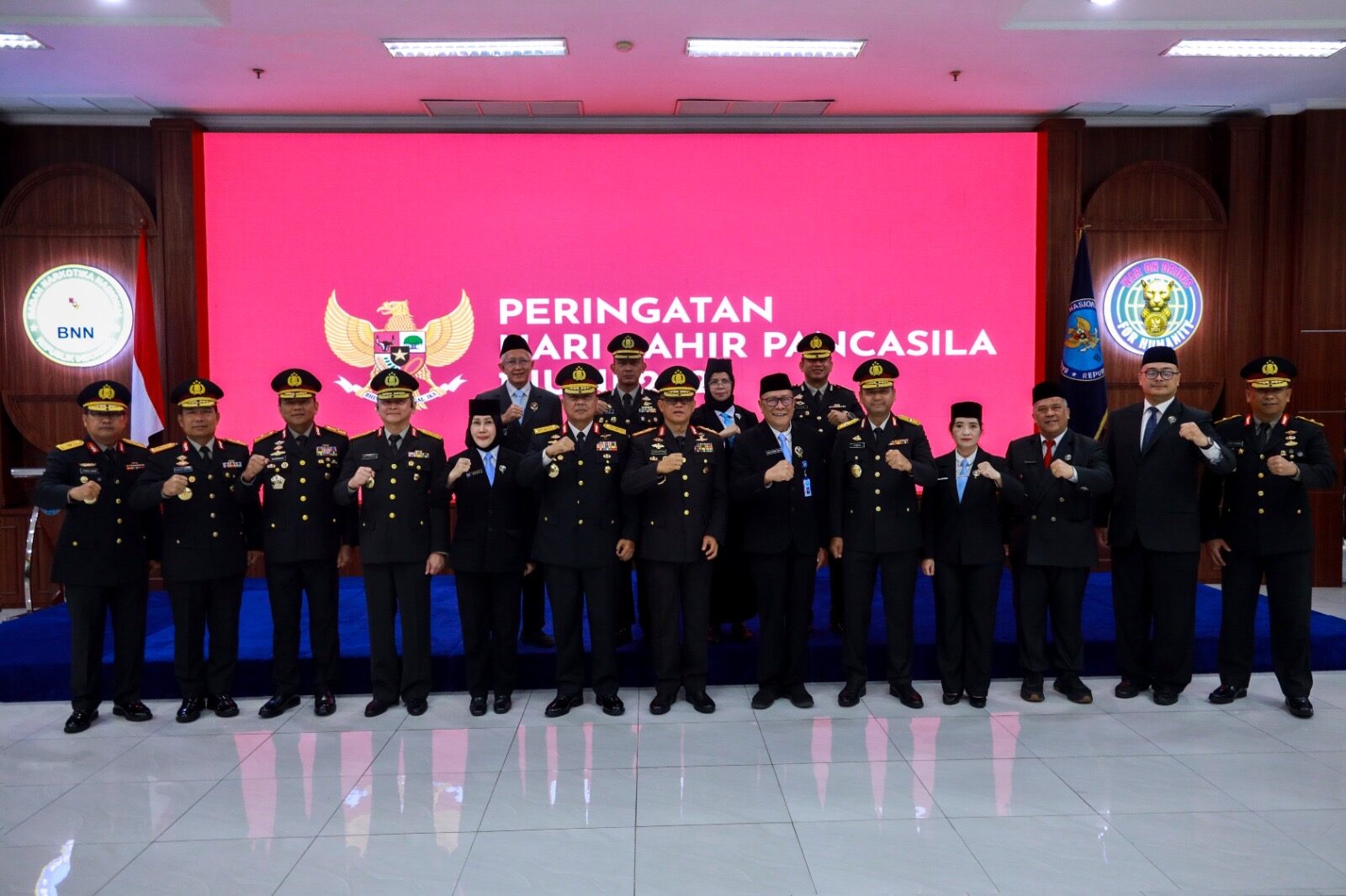 BNN PERINGATI HARI LAHIR PANCASILA 2026, TEGUHKAN KOMITMEN MENJAGA PERSATUAN DAN PERDAMAIAN