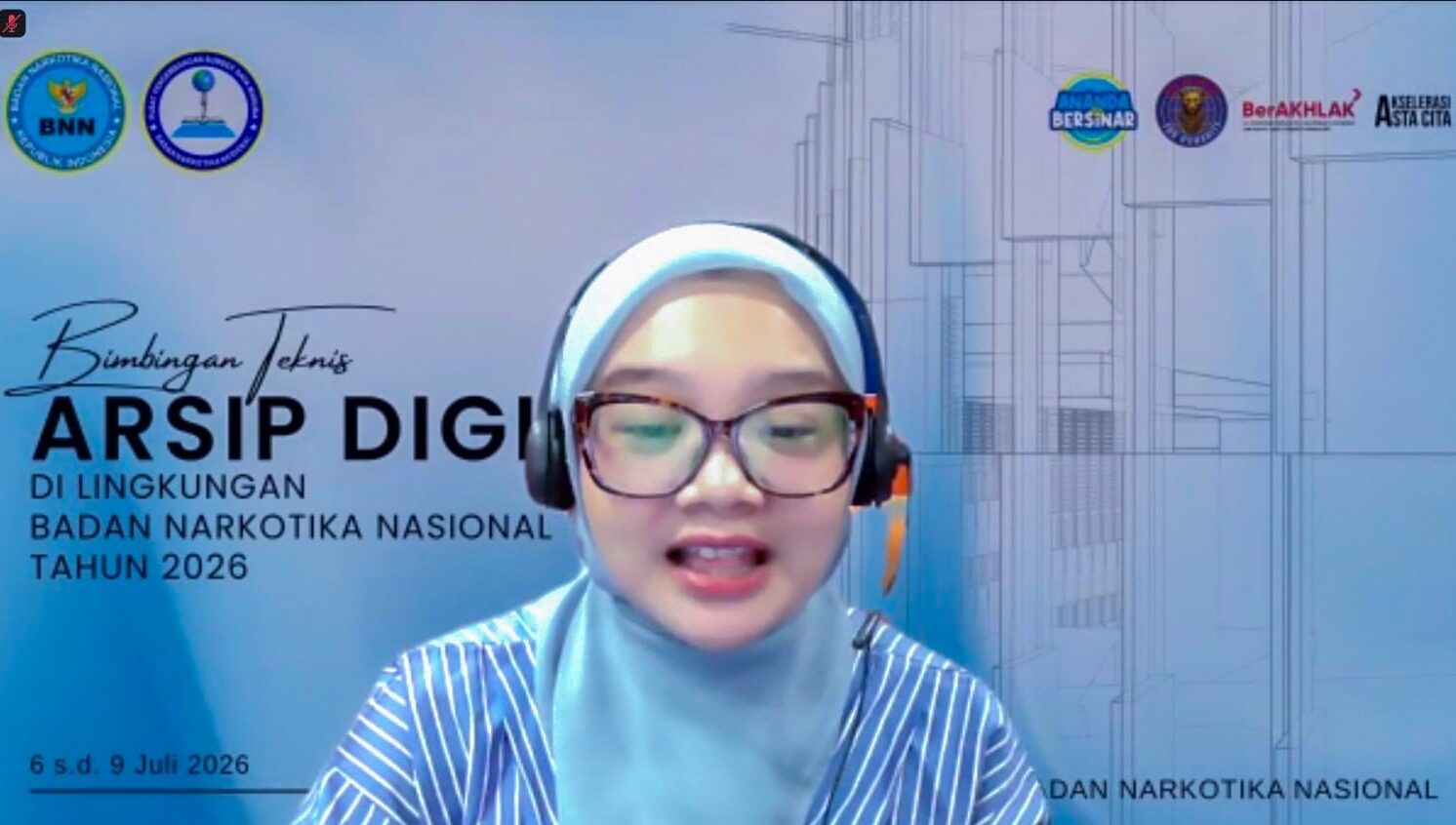 BIMTEK ARSIP DIGITAL BNN TAHUN 2026 RESMI DITUTUP, TIGA ARSIPARIS RAIH PREDIKAT TERBAIK