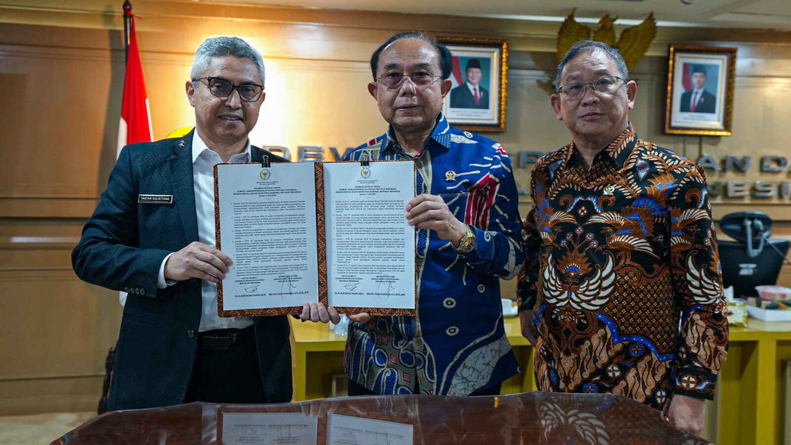 KOMITE I DPD RI USULKAN MOU DENGAN BNN UNTUK PERKUAT PELAKSANAAN P4GN DI DAERAH