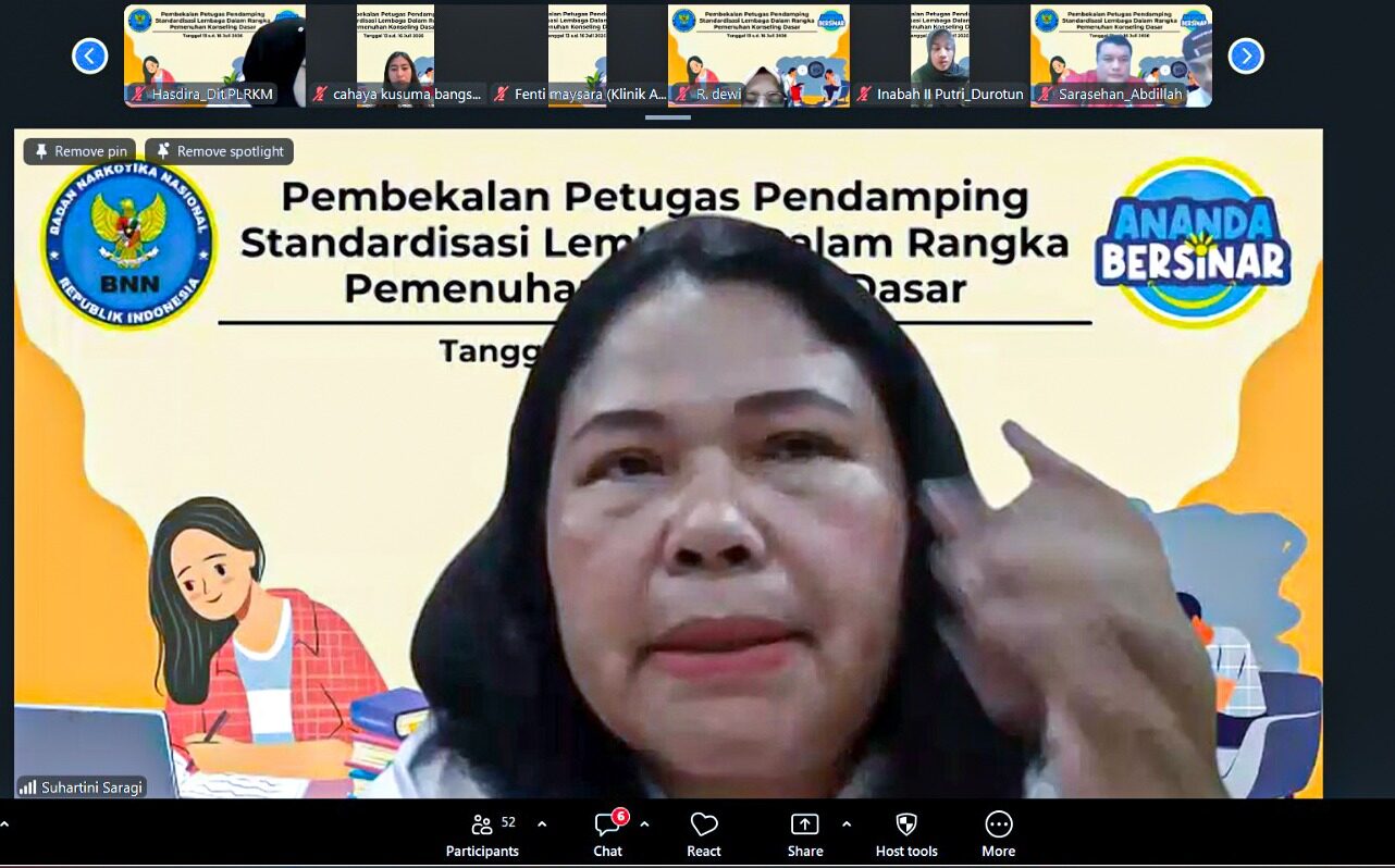 BNN DAN KEMENSOS SEPAKAT PERKUAT SINERGI REHABILITASI DAN PEMBERDAYAAN MASYARAKAT