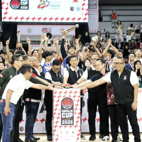 TURNAMEN BASKET KAPOLRI CUP 2026 BERAKHIR, SEMANGAT HIDUP SEHAT TERUS MENGALIR