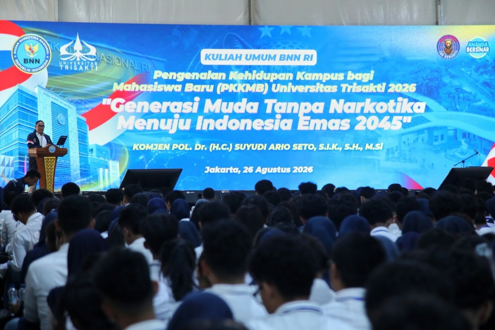KEPALA BNN RI: MAHASISWA HARUS JADI AGEN PERUBAHAN LAWAN NARKOTIKA