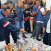 BNN BERSAMA BEA DAN CUKAI BONGKAR JARINGAN PENYELUNDUPAN VAPE BERISI ETOMIDATE ASAL MALAYSIA