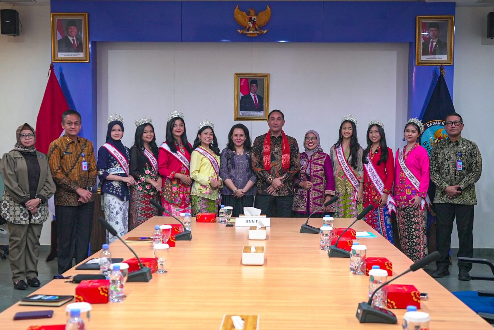 KEPALA BNN RI TERIMA AUDIENSI PUTERI ANAK DAN REMAJA DKI JAKARTA, DORONG GENERASI MUDA JADI AGEN PERUBAHAN