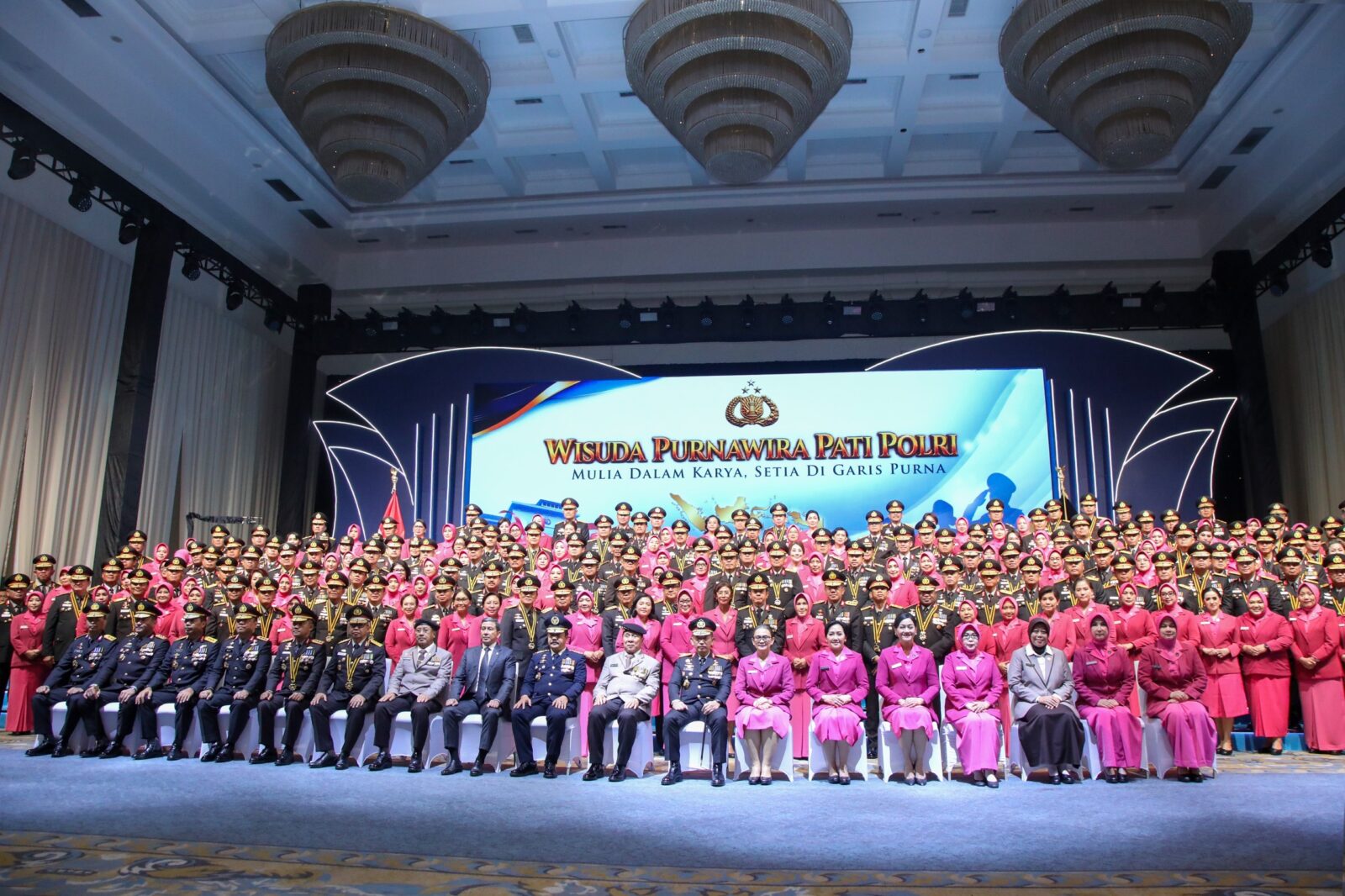 KEPALA BNN RI HADIRI WISUDA PURNAWIRA PATI POLRI