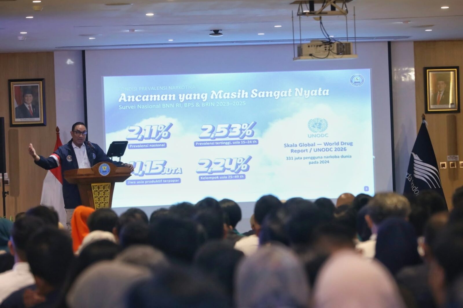 WASPADA NARKOTIKA CAIR, BNN IMBAU PELARANGAN ROKOK ELEKTRIK DI LINGKUNGAN GARUDA INDONESIA