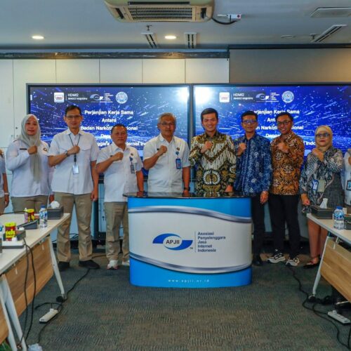 BNN GANDENG APJII PERANGI PEREDARAN NARKOTIKA DI RUANG SIBER