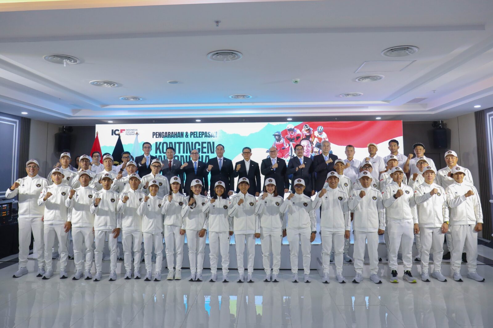 KEPALA BNN RI HADIRI PELEPASAN KONTINGEN INDONESIA CYCLING MENUJU ASIAN GAMES 2026