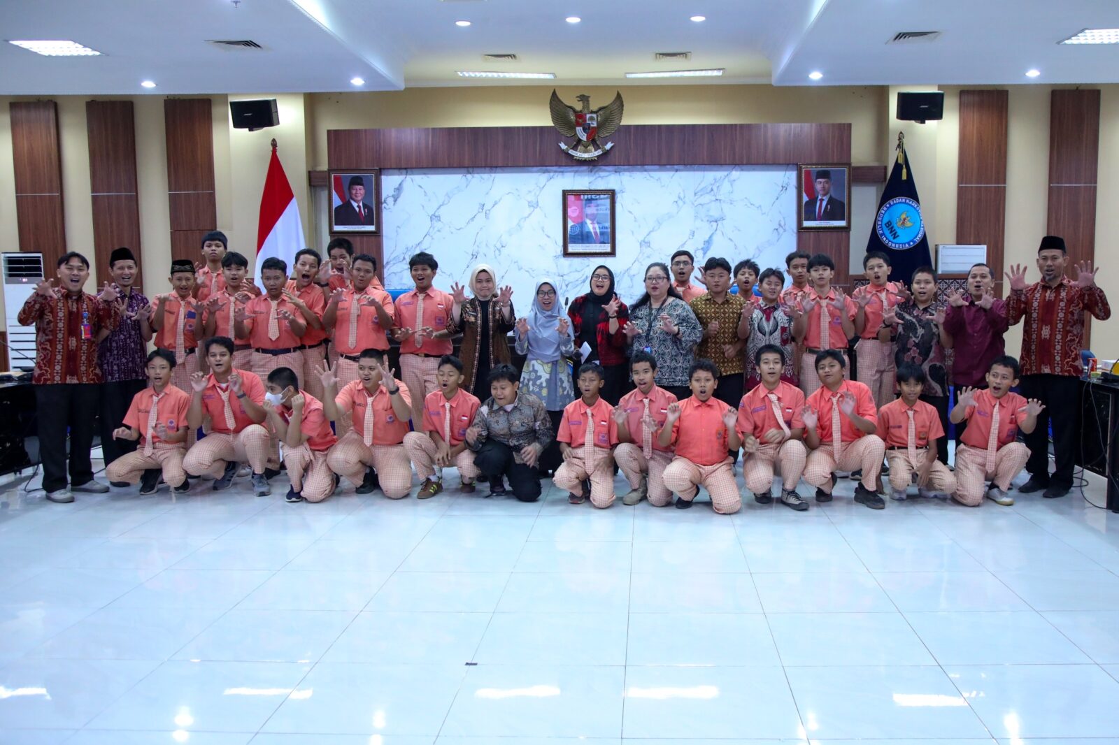 BNN TERIMA KUNJUNGAN SMPIT INSAN MANDIRI JAGAKARSA, EDUKASI PELAJAR TENTANG BAHAYA NARKOTIKA