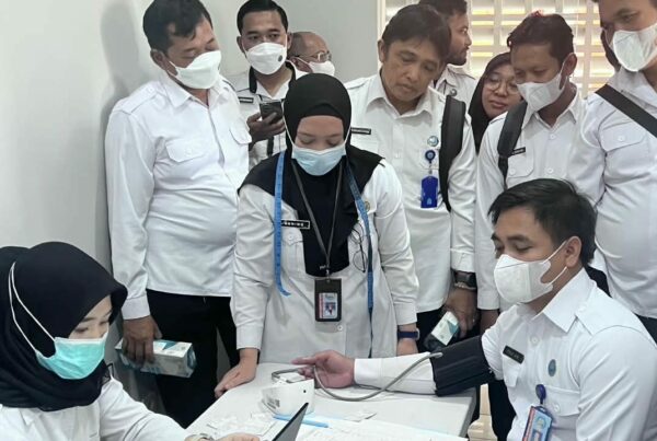 CEGAH PENYAKIT JANTUNG KORONER, BNN GELAR SKRINING KESEHATAN PERSONEL