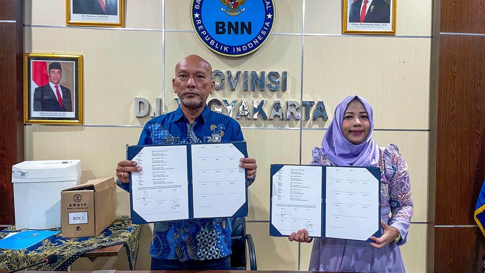 BNNP DIY MUSNAHKAN 1.167 BERKAS ARSIP, WUJUDKAN TATA KELOLA PEMERINTAHAN YANG AKUNTABEL